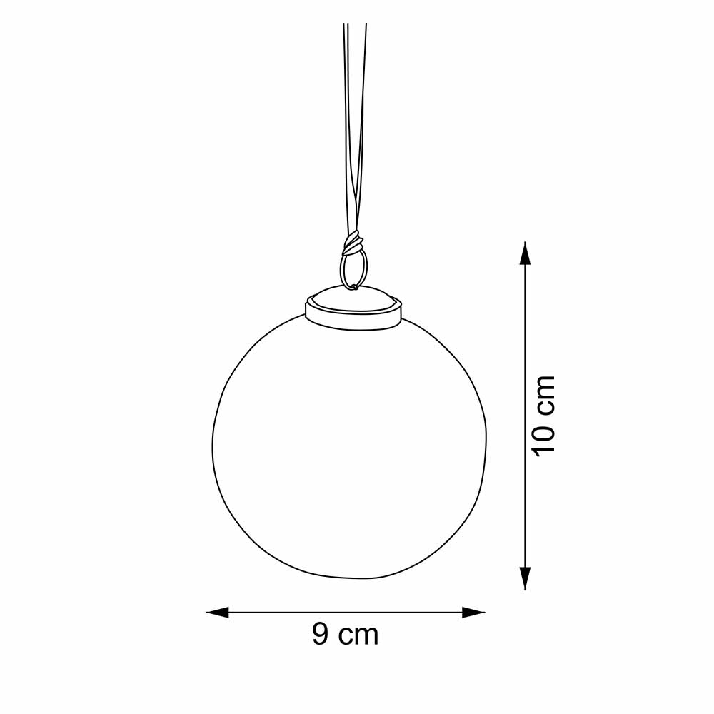 ESFERA PLATA OXIDO - MEDIANO