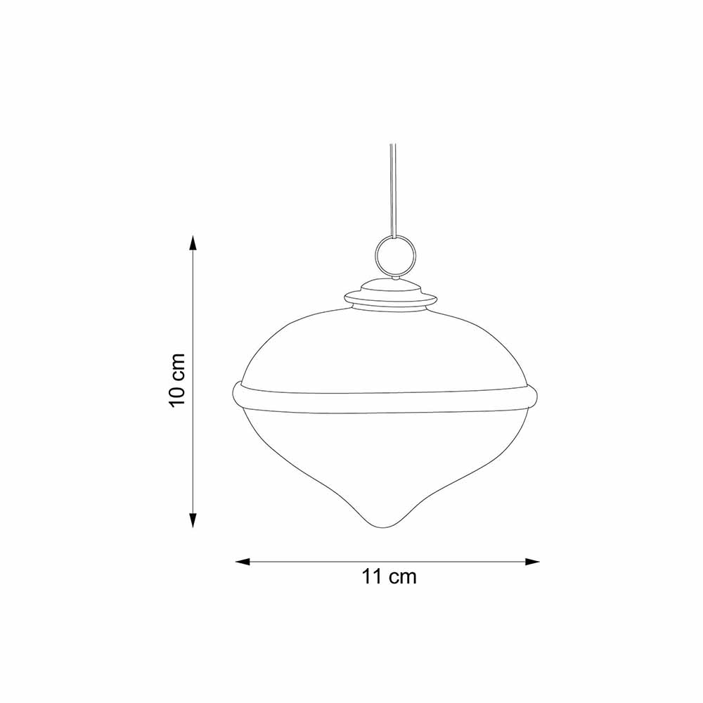 ESFERA ROMBO - 11 CMS