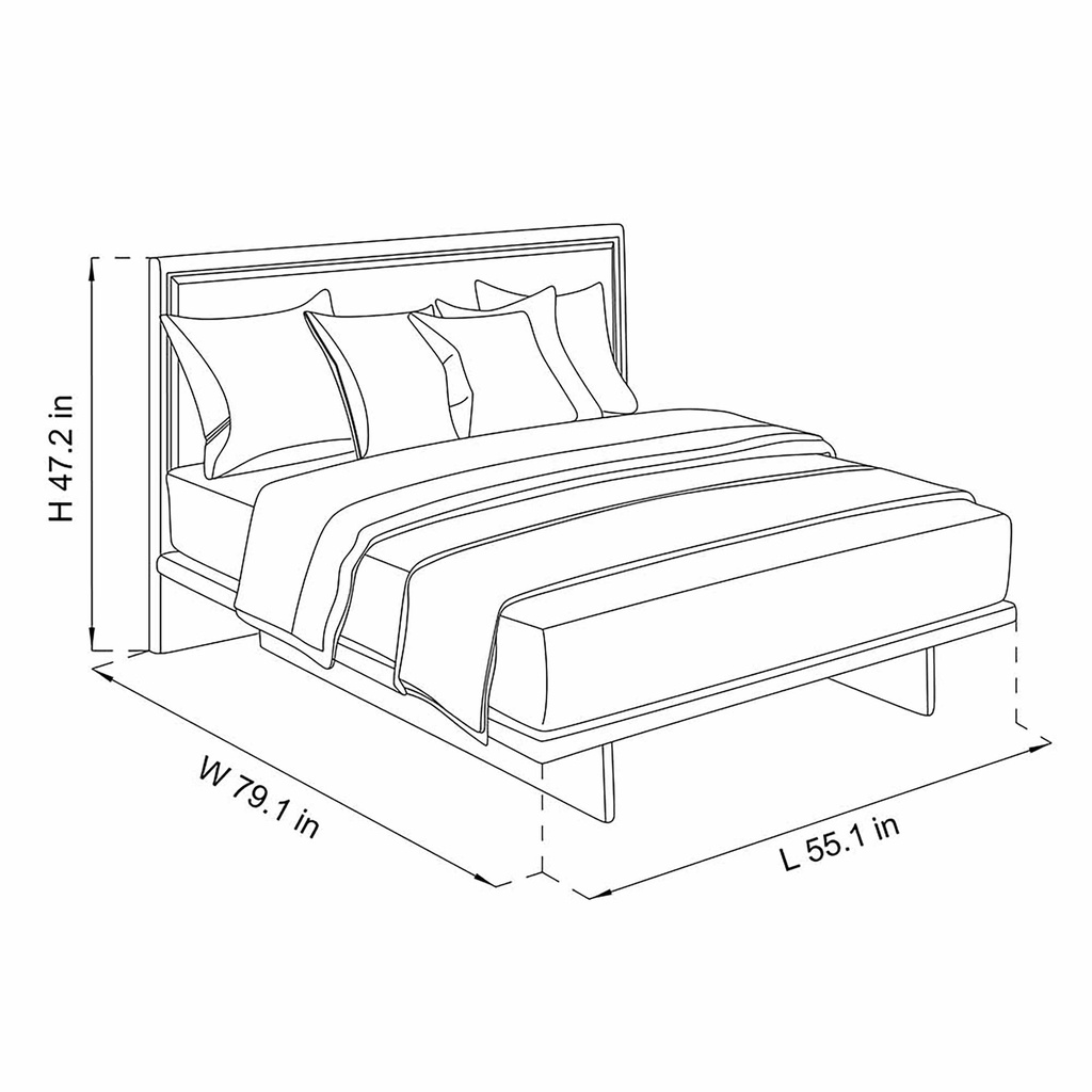 Prehispánica Cama Matrimonial 