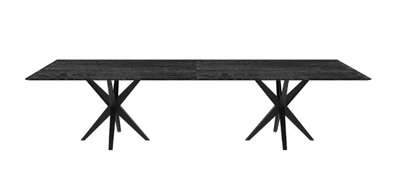 Matatena Mesa comedor 300 - Negro