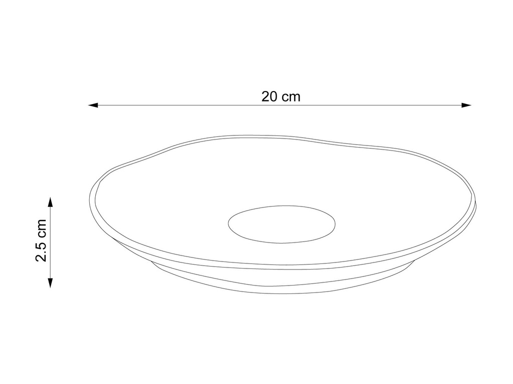 Plato Ensalada Carmina - Ivory