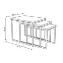 Bartola Mesa Lateral Nido Rectangular