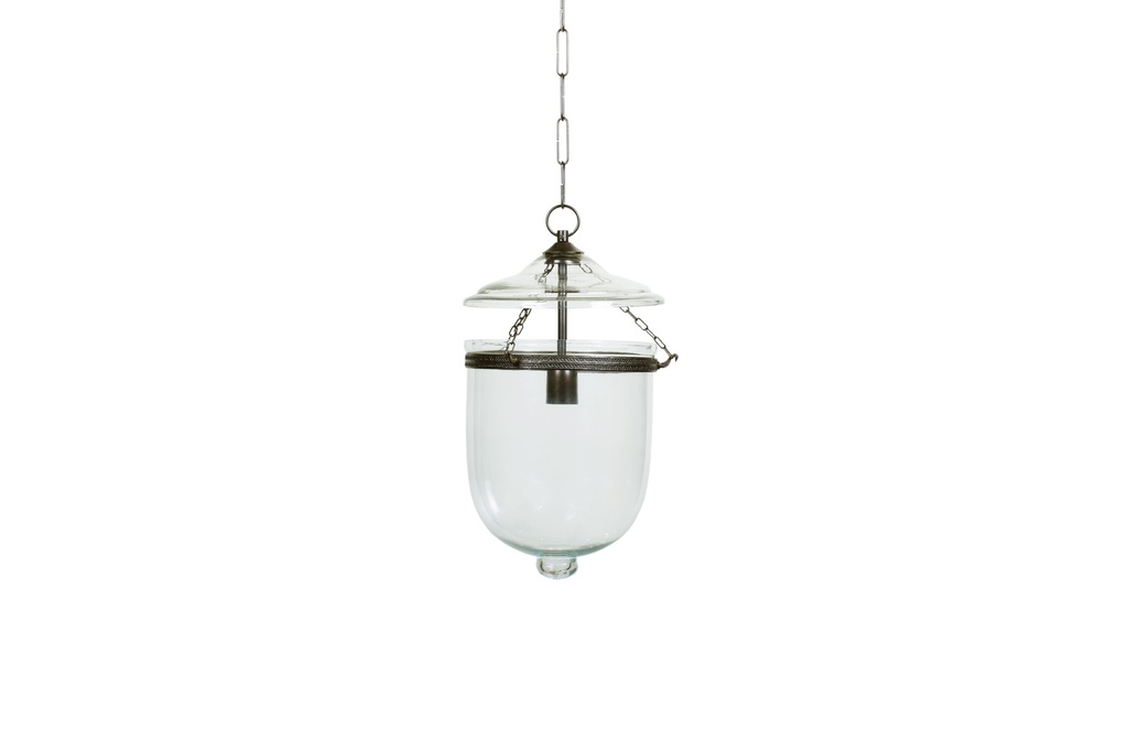 LAMPARA HANGING NEGRO - 30 CMS