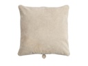 COJIN ANISA - CUADRADO BEIGE 45 CMS