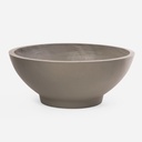 Bowl Redondo con Base - Gris