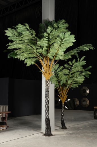 [129847] ARBOL DE PLASTICO CYATHEA TREE 18LVS