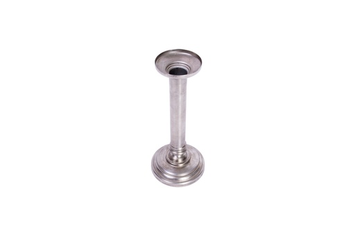 [2212278] Candelabro Nickel Antique - 19.5 cm