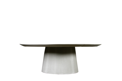 [1112709] MESA COMEDOR UFO 160 PIEDRA SERENA CON LAZY SUSAN