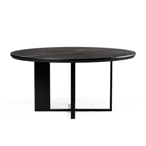 [81119069-04] Bartola Mesa de Comedor Redonda 160 - Roble Negro